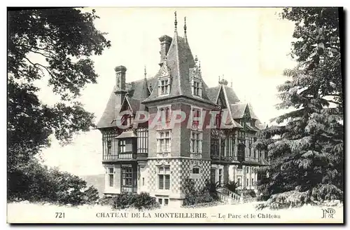 Cartes postales Chateau De La Monteillerie La Parc et le Chateau