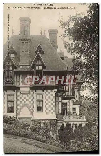 Ansichtskarte AK Lisieux et ses Environs Chateau de la Monteillerie