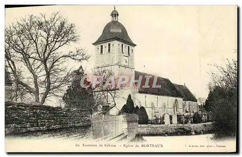 Ansichtskarte AK Environs de Falaise Eglise de Morteaux