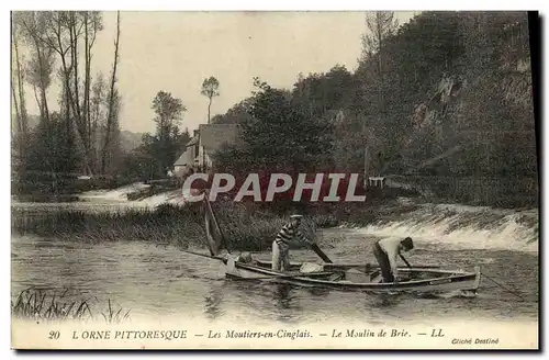 Ansichtskarte AK L Orne Pittoresque Les Moutiers en Cinglais Le Moulin de Brie
