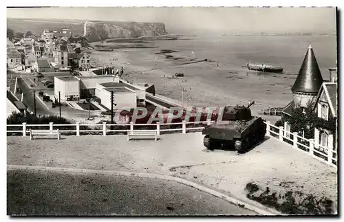 Cartes postales moderne Arromanches Port Winston Vue Generale tank