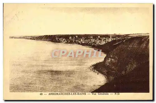 Cartes postales Arromanches les Bains Vue Generale