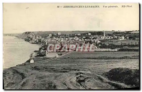 Cartes postales Arromanches les Bains Vue generale