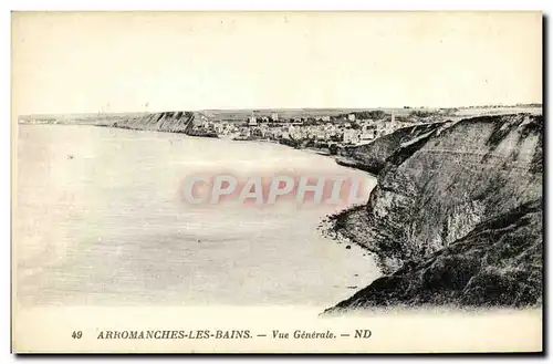 Cartes postales Arromanches les Bains Vue Generale