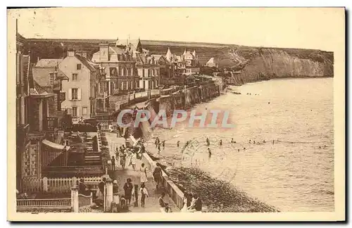 Ansichtskarte AK Arromanches L Heure du Bain