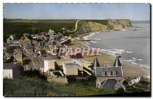 Moderne Karte Arromanches Vue d ensemble et les Tourelles