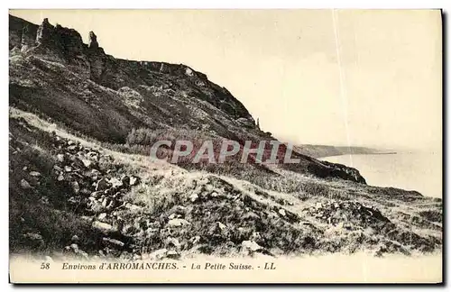 Ansichtskarte AK Arromanches La Petite Suisse