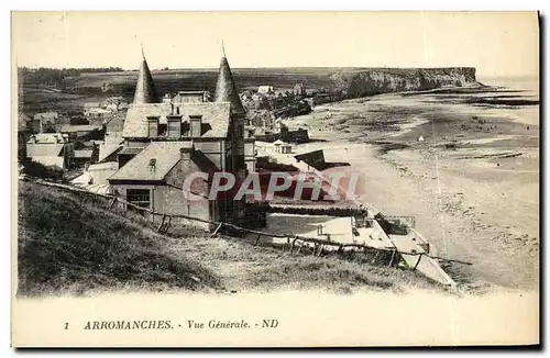 Cartes postales Arromanches Vue Generale