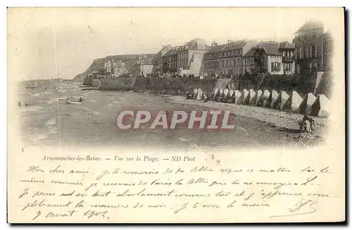 Cartes postales Arromanches Les Bains Vue Sur La Plage