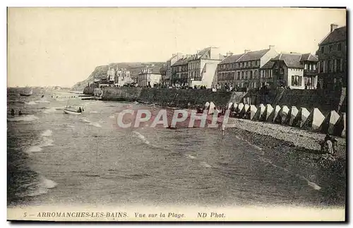 Cartes postales Arromanches Les Bains Vue Sur la Plage