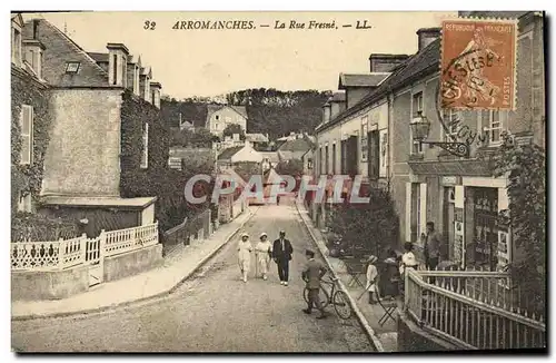 Cartes postales Arromanches La Rue Fresne