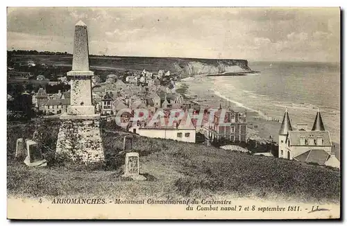 Cartes postales Arromanches Monument Commemoratif du Centenaire