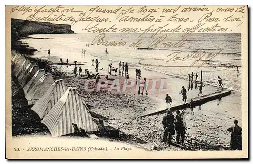 Cartes postales Arromanches Les Bains La Plage