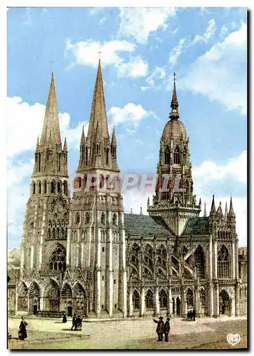 Cartes postales moderne Bayeux La Cathedrale