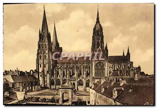 Cartes postales Bayeux La Cathedrale Vue D Ensemble