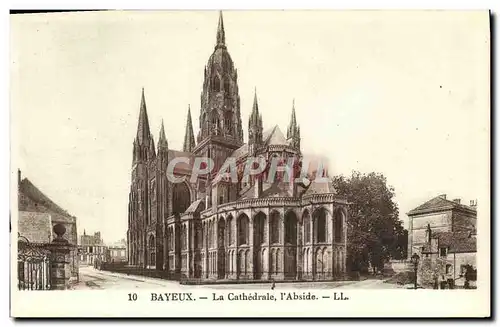 Ansichtskarte AK Bayeux La Cathedrale L Abside