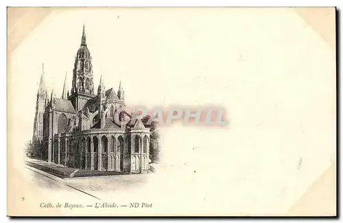 Cartes postales Bayeux La Cathedrale L Abside