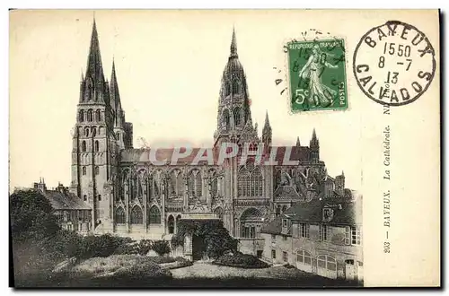 Cartes postales Bayeux La Cathedrale