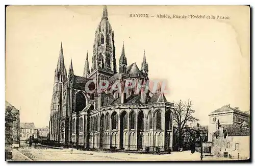 Ansichtskarte AK Bayeux La Cathedrale La Prison Rue de l eveche