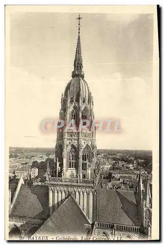 Cartes postales Bayeux La Tour Centrale