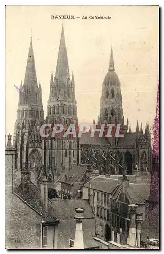 Cartes postales Bayeux La Cathedrale