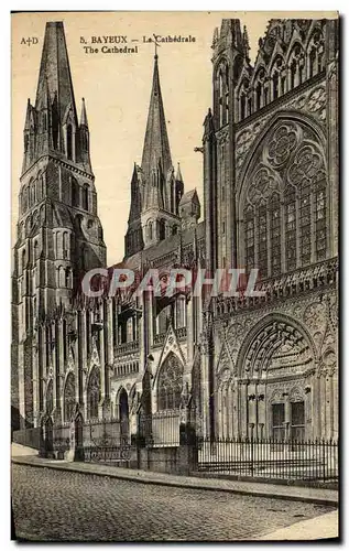 Cartes postales Bayeux La Cathedrale