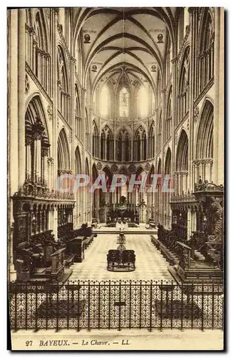 Cartes postales Bayeux Le Choeur