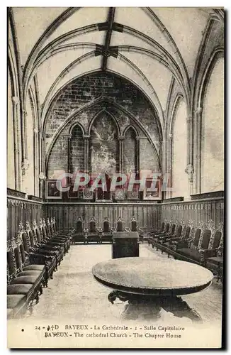 Cartes postales Bayeux La Cathedrale Le Salle Capitulaire