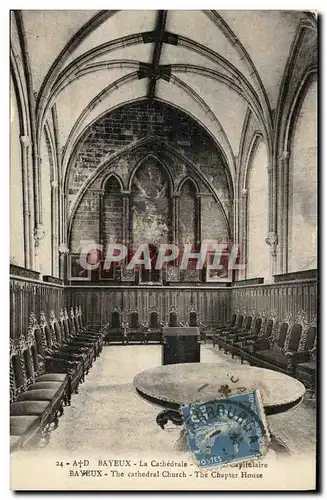 Cartes postales Bayeux La Cathedrale SAlle capitulaire