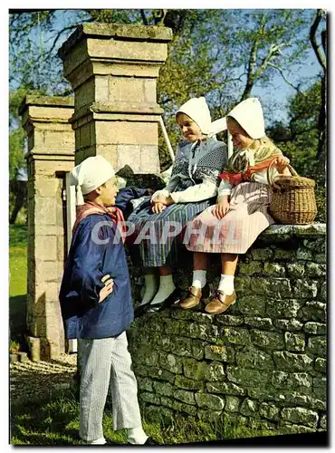 Cartes postales moderne Bayeux La Normandie Groupe folklorique de la compagnie du Gay Scavoir Retour du marche