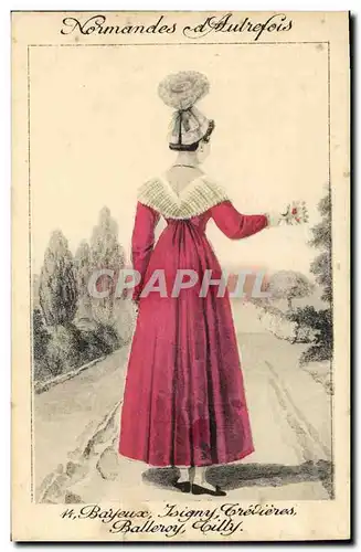 Cartes postales Bayeux Isigny Trevieres Balleroy Tilly Folklore Costume Coiffe