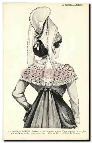 Ansichtskarte AK Bayeux Normandie Les Dentellieres Folklore Costume Coiffe