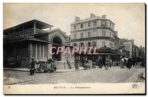 Cartes postales Bayeux La Poissonnerie