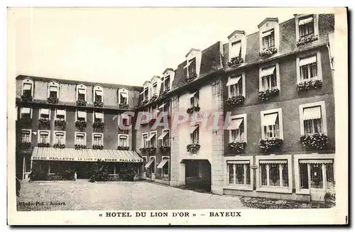 Cartes postales Bayeux Hotel du Lion D Or