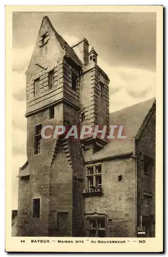 Cartes postales Bayeux Maison du Gouverneur