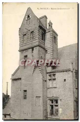 Ansichtskarte AK Bayeux Maison du Gouverneur