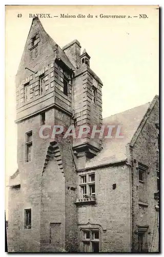 Ansichtskarte AK Bayeux Maison du Gouverneur