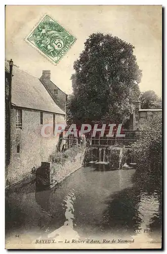 Cartes postales Bayeux Rue Riviere d Aure Rue de Nesmond