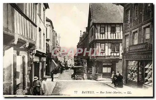 Cartes postales Bayeux La Rue Saint Martin