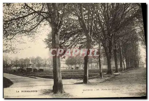 Cartes postales Bayeux La Place du Chateau