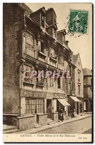 Cartes postales Bayeux Vieille Maison de la Rue Bienvenue