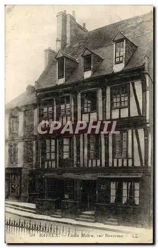 Cartes postales Bayeux Vieille Maison Rue Bienvenue