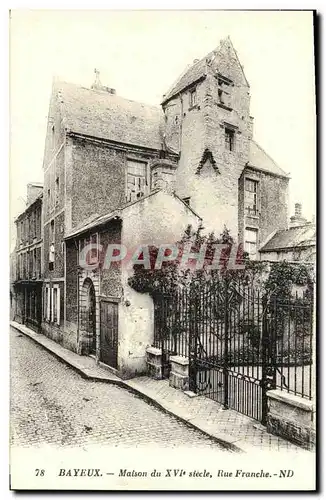 Ansichtskarte AK Bayeux Vieille Maison Rue Saint Malo