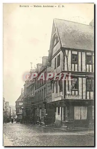 Cartes postales Bayeux Vieille Maison Ancienne