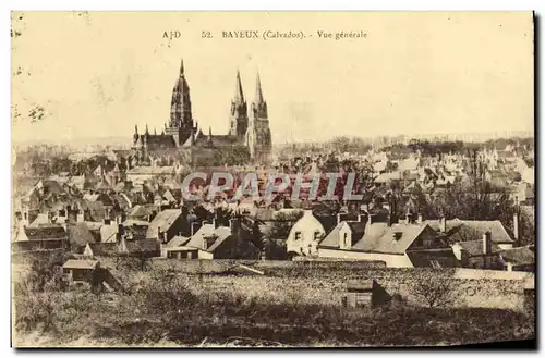 Cartes postales Bayeux Vue Generale