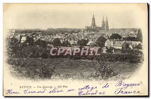 Cartes postales Bayeux Vue Generale