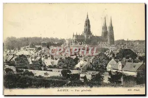 Cartes postales Bayeux Vue Generale