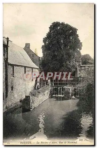 Cartes postales Bayeux La Riviere d Aure Rue de Nesmond