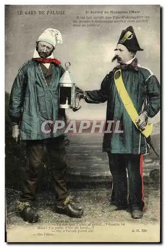 Cartes postales Le Gars de Falaise Folklore Costume