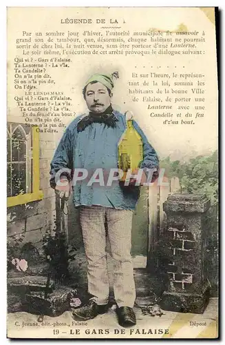 Cartes postales Le Gars de Falaise Folklore Costume